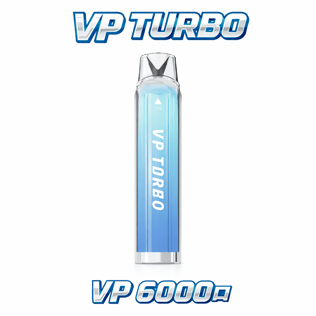 VP TURBO 抛棄式電子煙 6000 puffs 950mAh快充 10ml大煙油 RGB燈效 台灣現貨