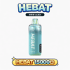 Hebat 喜貝 15000口拋棄式電子煙 大容量油倉不乾燒 650mAh 兩天不斷電 專為台灣玩家調製3%完美比例 澎湃濃郁霧化體 台灣現貨秒發