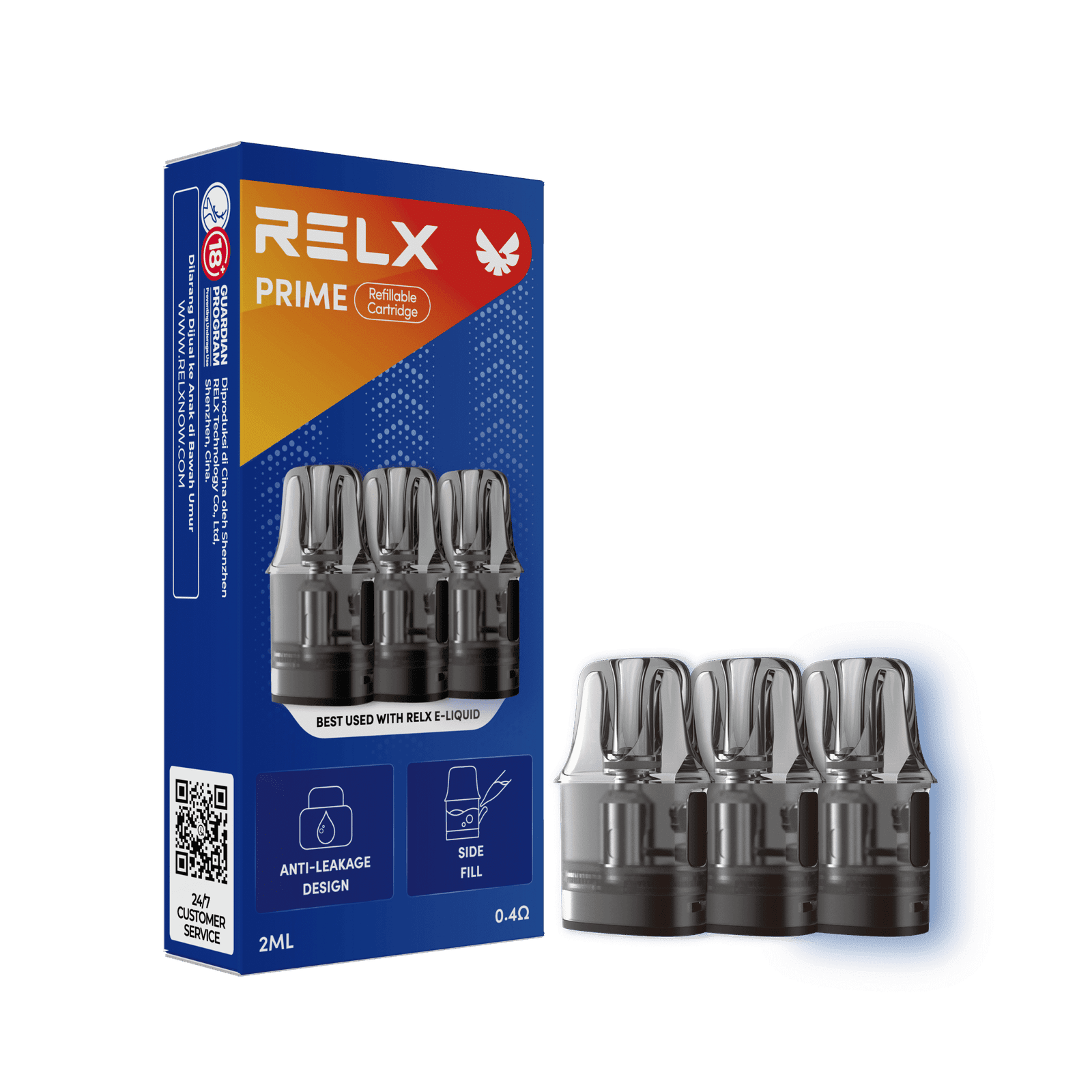 RELX 悅刻注油式主機 35W暴力輸出極致濃郁 LED 全彩螢幕掌握電量 1000mAh全天候強勁續航 進化級防漏濾芯技術 台灣現貨秒發 - 图片 4
